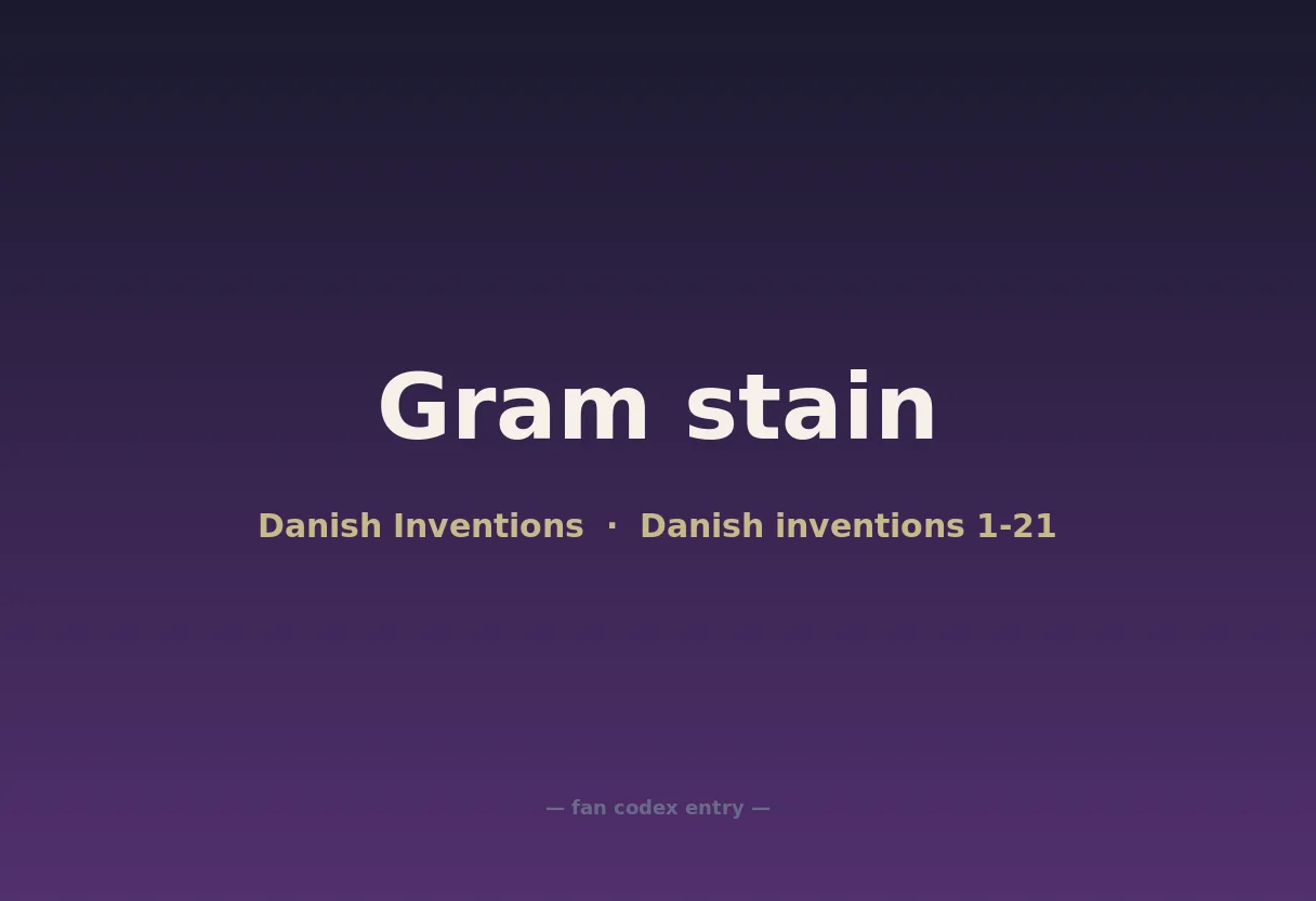 Gram stain